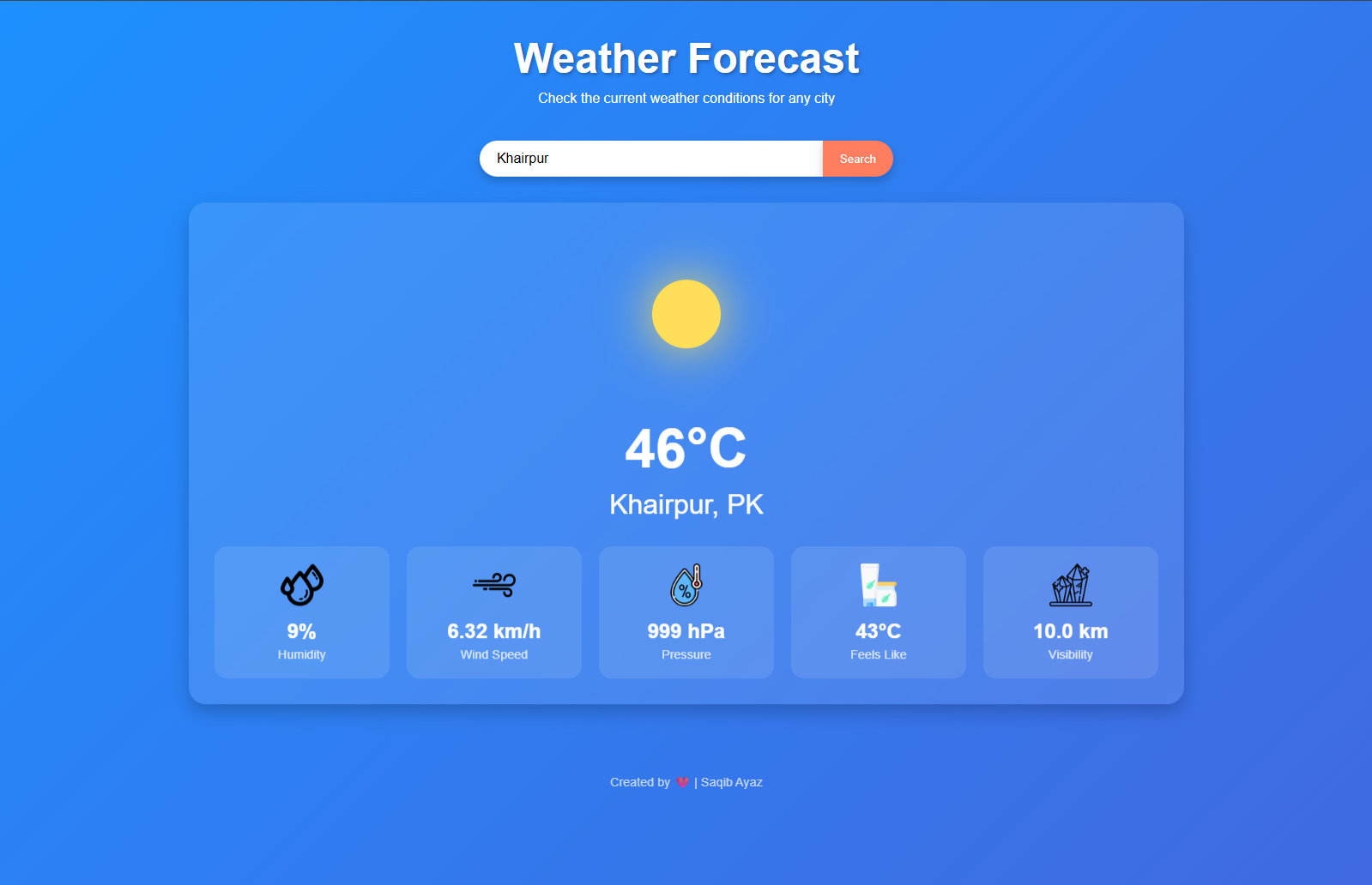 Weather App